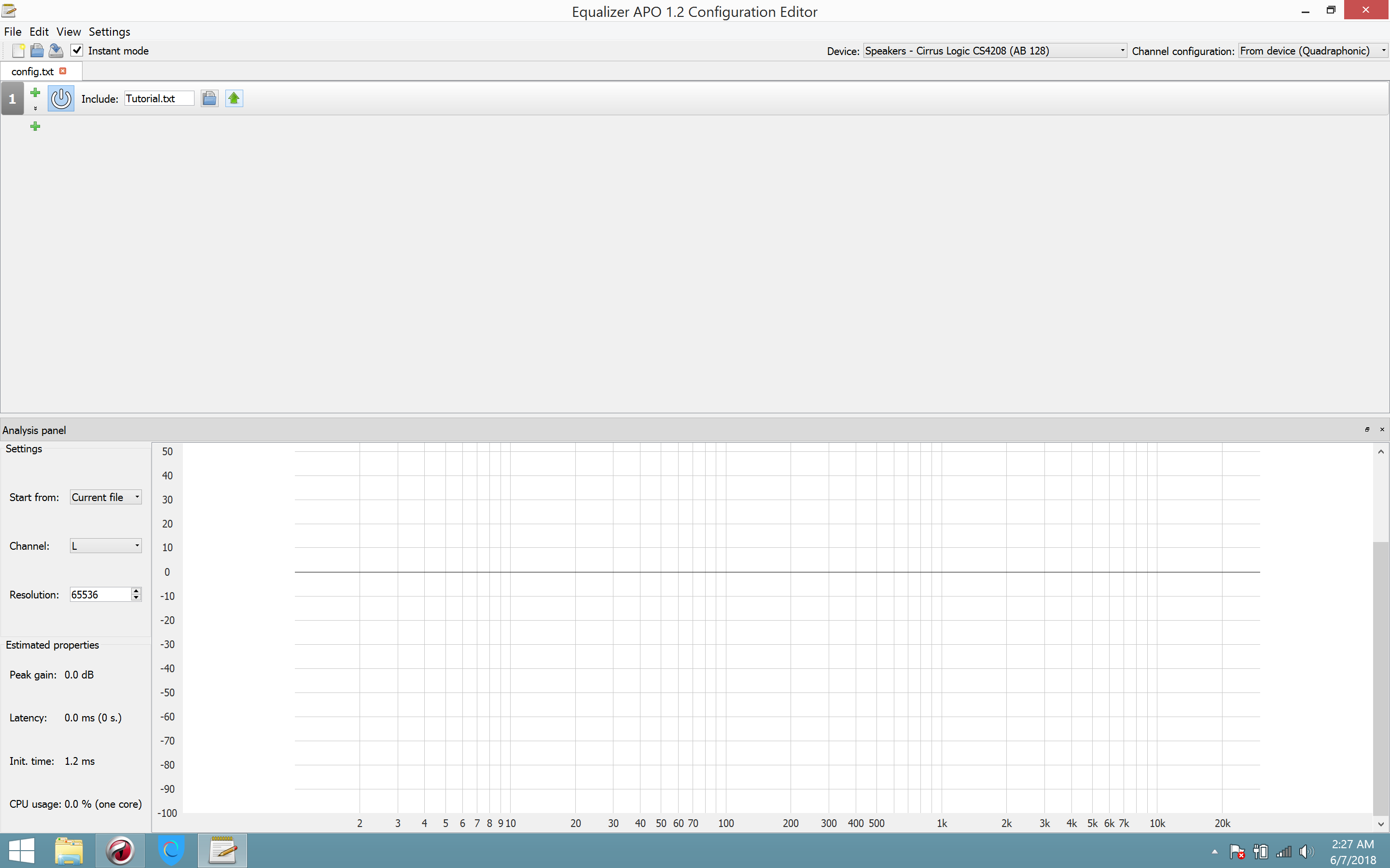 Insert Configuration
