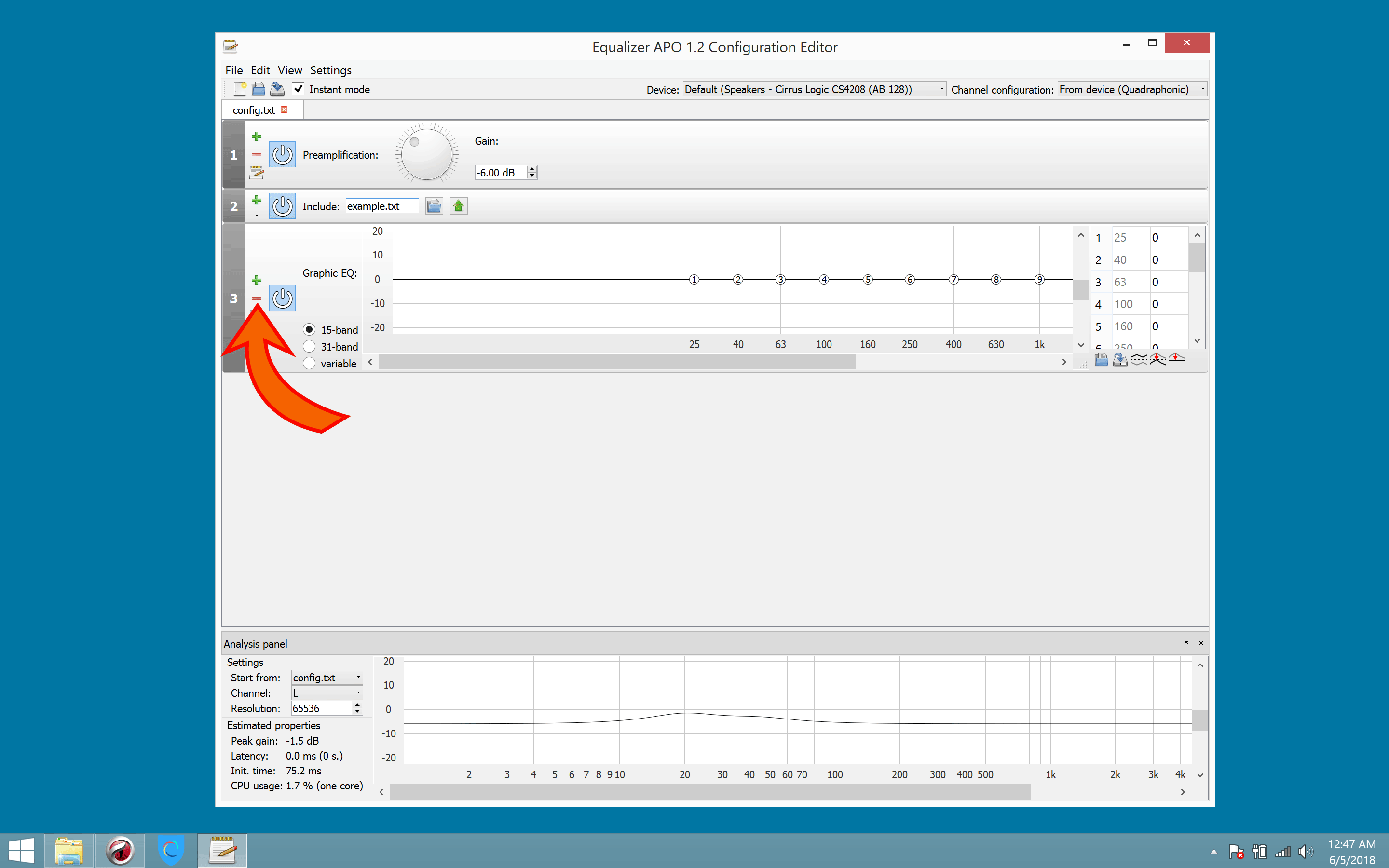 Creating New Configuration