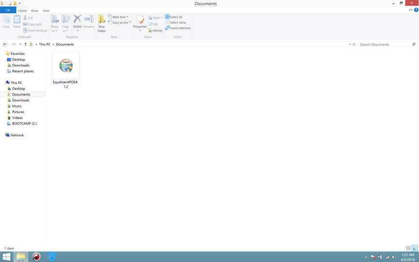 Equalizer APO Setup Screen